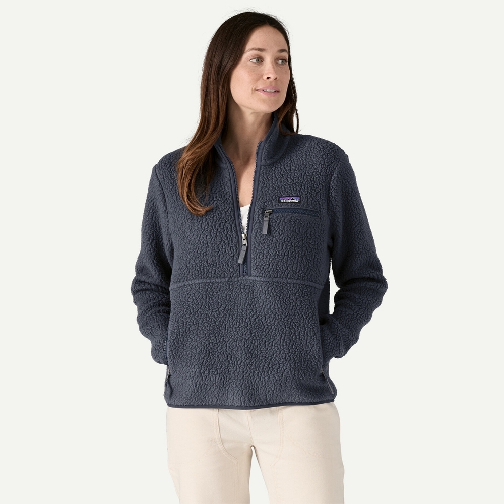 Patagonia Women's Retro Pile Fleece Marsupial Blue XS Pullover
